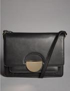 Marks & Spencer Leather Dolly Across Body Bag Black