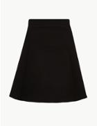 Marks & Spencer Jersey Fit & Flare Mini Skirt Black
