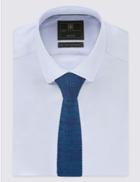 Marks & Spencer Knitted Tie Indigo Mix
