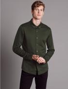 Marks & Spencer Supima&reg; Cotton Shirt Khaki