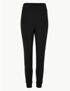 Marks & Spencer Quick Dry Performance Cuffed Joggers Black