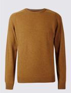 Marks & Spencer Pure Lambswool Jumper Amber