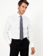 Marks & Spencer Regular Fit Easy To Iron Shirt White