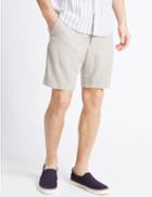 Marks & Spencer Linen Rich Shorts With Pocket Stone