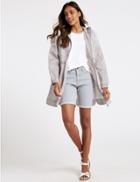 Marks & Spencer Printed Anorak Jacket With Stormwear&trade; Neutral