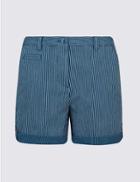 Marks & Spencer Pure Cotton Shorts Navy Mix
