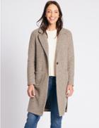 Marks & Spencer Textured One Button Jacket Stone