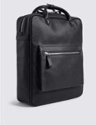 Marks & Spencer Textured Multifunctional Tote Rucksack Black