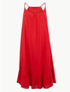Marks & Spencer Relaxed Fit Beach Dress Red