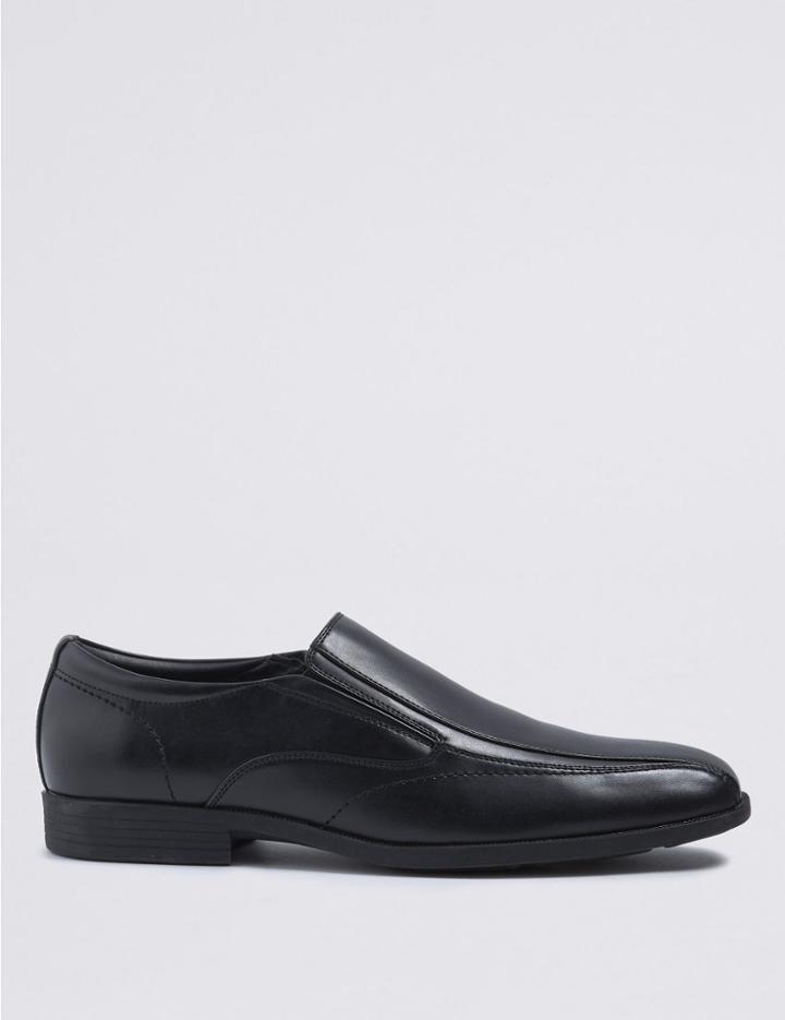 Marks & Spencer Slip-on Derby Shoes Black