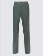Marks & Spencer Super Lightweight Regular Fit Chinos Petrol
