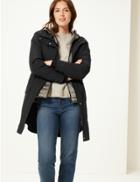 Marks & Spencer Double Layer Parka With Stormwear&trade; Black