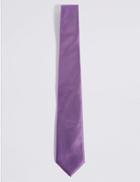 Marks & Spencer Twill Tie Soft Magenta