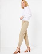 Marks & Spencer Cargo Trousers Coffee