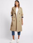 Marks & Spencer Pure Cotton Trench Coat With Stormwear&trade; Sandstone