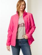 Marks & Spencer Funnel Neck Jacket With Stormwear&trade; Bright Pink