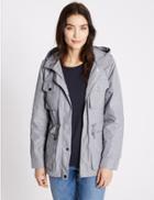 Marks & Spencer Anorak Jacket With Stormwear&trade; Grey