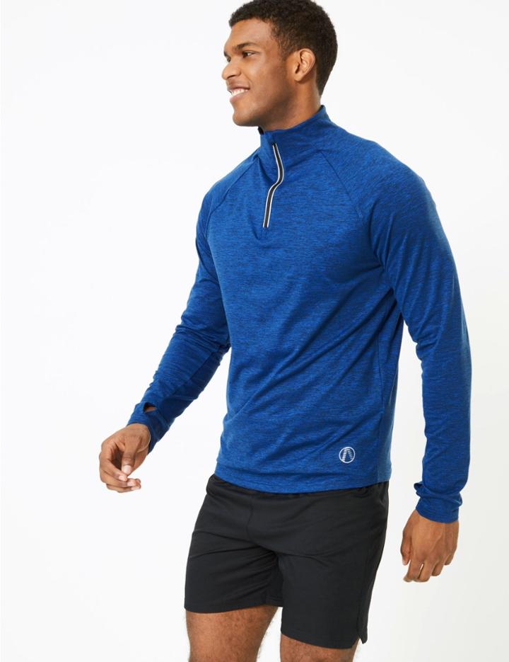 Marks & Spencer Active Moisture Wicking Jacket Indigo