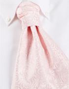Marks & Spencer Pure Silk Wedding Cravat Pink Mix