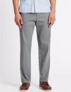 Marks & Spencer Cotton Rich Chino Trousers Grey