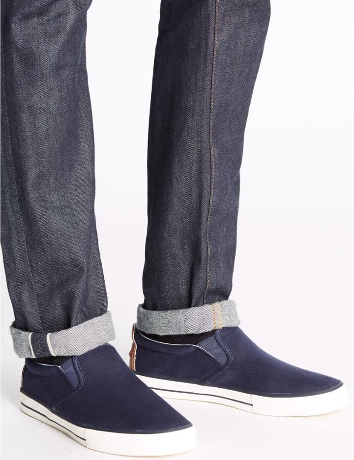 Marks & Spencer Slip-on Pump Shoes Navy