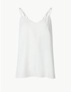 Marks & Spencer V-neck Camisole Top Ivory