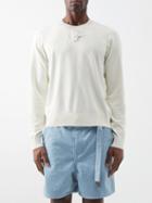 Craig Green - Rubber-tab Jersey Sweatshirt - Mens - White