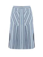 Isabel Marant Sphery Striped Cotton Skirt