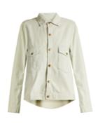 The Great The Shirt Striped Cotton Jacket