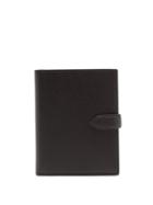 Matchesfashion.com Smythson - Panama Leather Bi-fold Wallet - Mens - Black