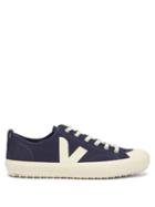 Veja - Nova V-logo Canvas Trainers - Womens - Navy