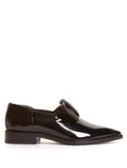 Lanvin Grosgrain-bow Patent-leather Loafers