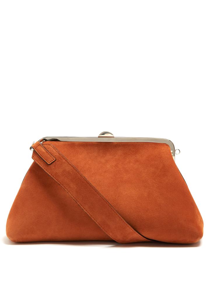 Marques'almeida Leather And Suede Shoulder Bag
