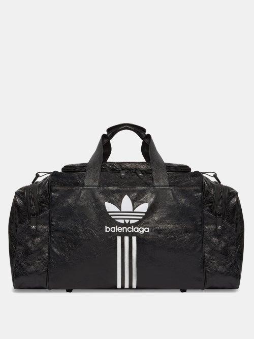 Balenciaga - X Adidas Leather Holdall - Mens - Black White