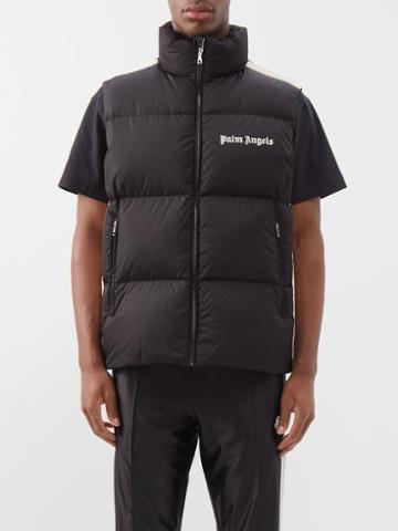 8 Moncler Palm Angels - Rodman Quilted Gilet - Mens - Black
