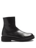 Junya Watanabe X Comme Des Garons Smooth-leather Ankle Boots