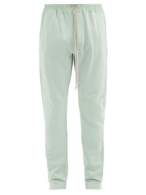 Matchesfashion.com Rick Owens Drkshdw - Berlin Cotton-jersey Track Pants - Mens - Light Green