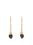 Matchesfashion.com Marni - Dumortierite Stone Drop Earrings - Womens - Blue