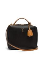 Matchesfashion.com Mark Cross - Laura Leather Shoulder Bag - Womens - Black Tan