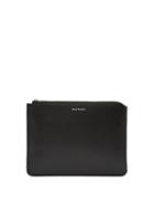 Matchesfashion.com Acne Studios - Malachit Logo Stamped Leather Pouch - Mens - Black