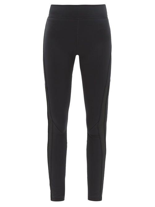 Matchesfashion.com The Upside - High Rise Technical Yoga Leggings - Womens - Black