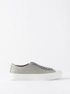Givenchy - City 4g-jacquard Canvas Trainers - Mens - Grey