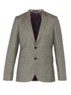 Matchesfashion.com Paul Smith - Price Of Wales Checked Wool Blazer - Mens - Grey Multi