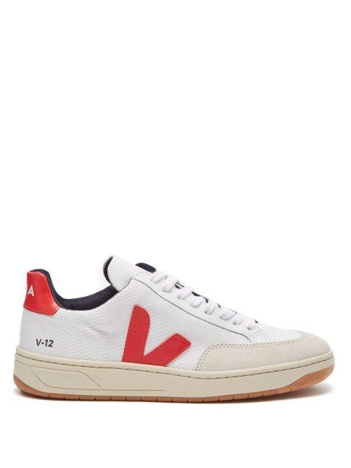Matchesfashion.com Veja - V 12 Low Top Trainers - Womens - Red White