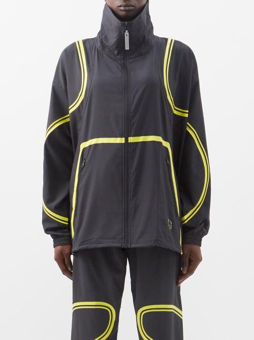 Adidas By Stella Mccartney - Truepace Packaway Recycled-shell Track Jacket - Womens - Black