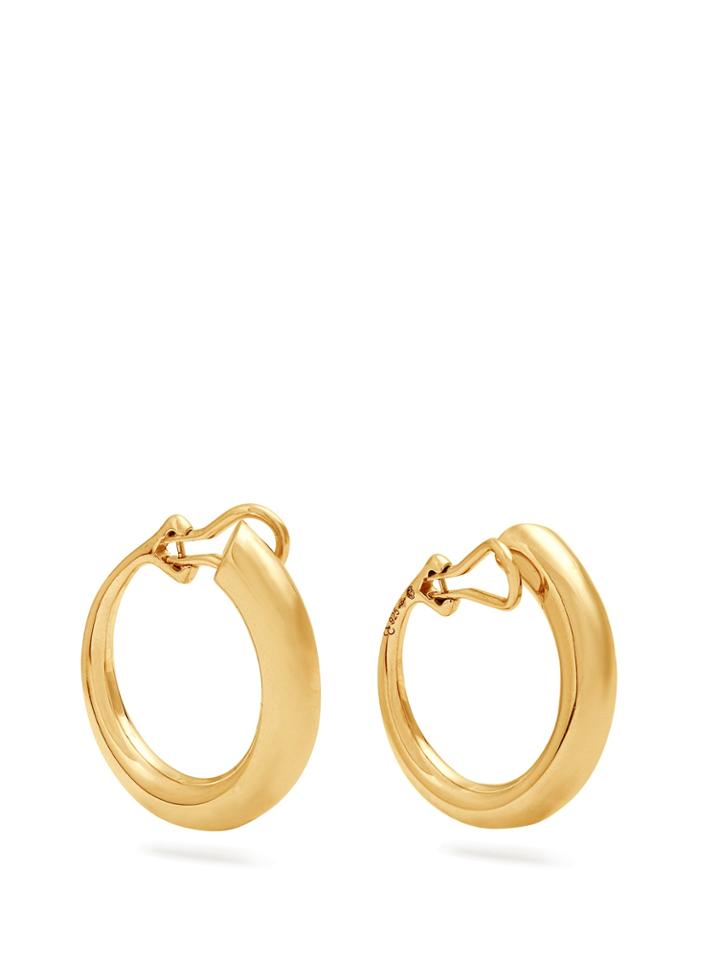 Charlotte Chesnais Monie Gold-plated Clip-on Earrings