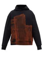 A-cold-wall* - Collage-print Cotton-jersey Hooded Sweatshirt - Mens - Black