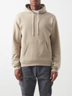 John Elliott - Beach Cotton-jersey Hooded Sweatshirt - Mens - Beige