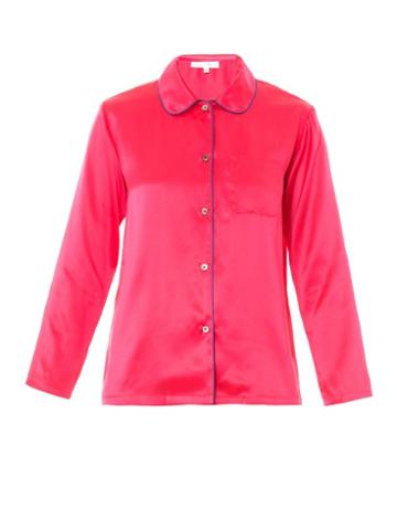 Raphaëlla Riboud Sissi Silk-satin Pyjama Blouse