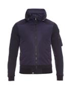 Moncler Contrast Hooded Zip-through Jacket